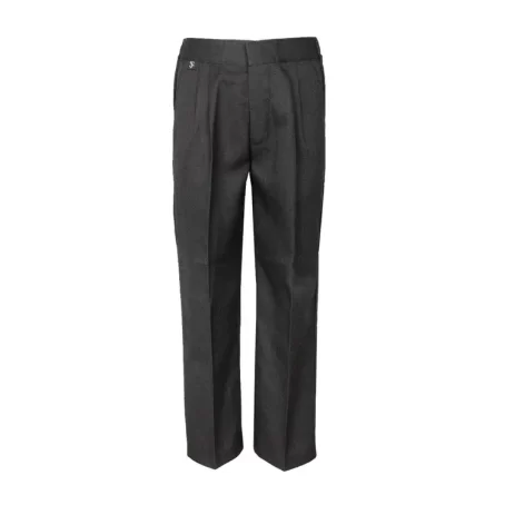 grey trousers