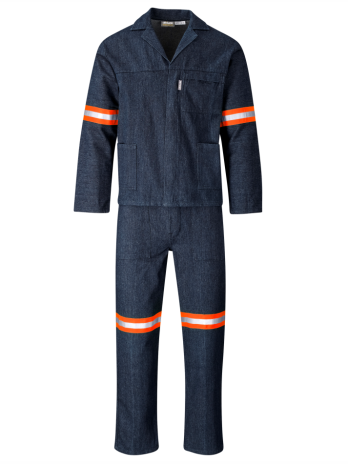 Denim worksuit