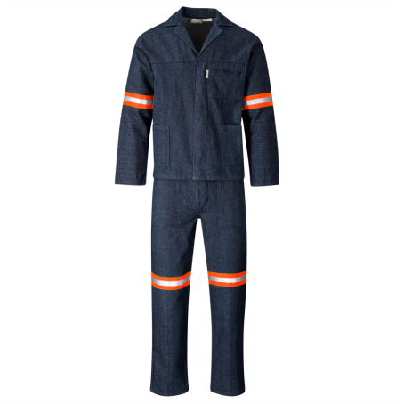 Denim worksuit